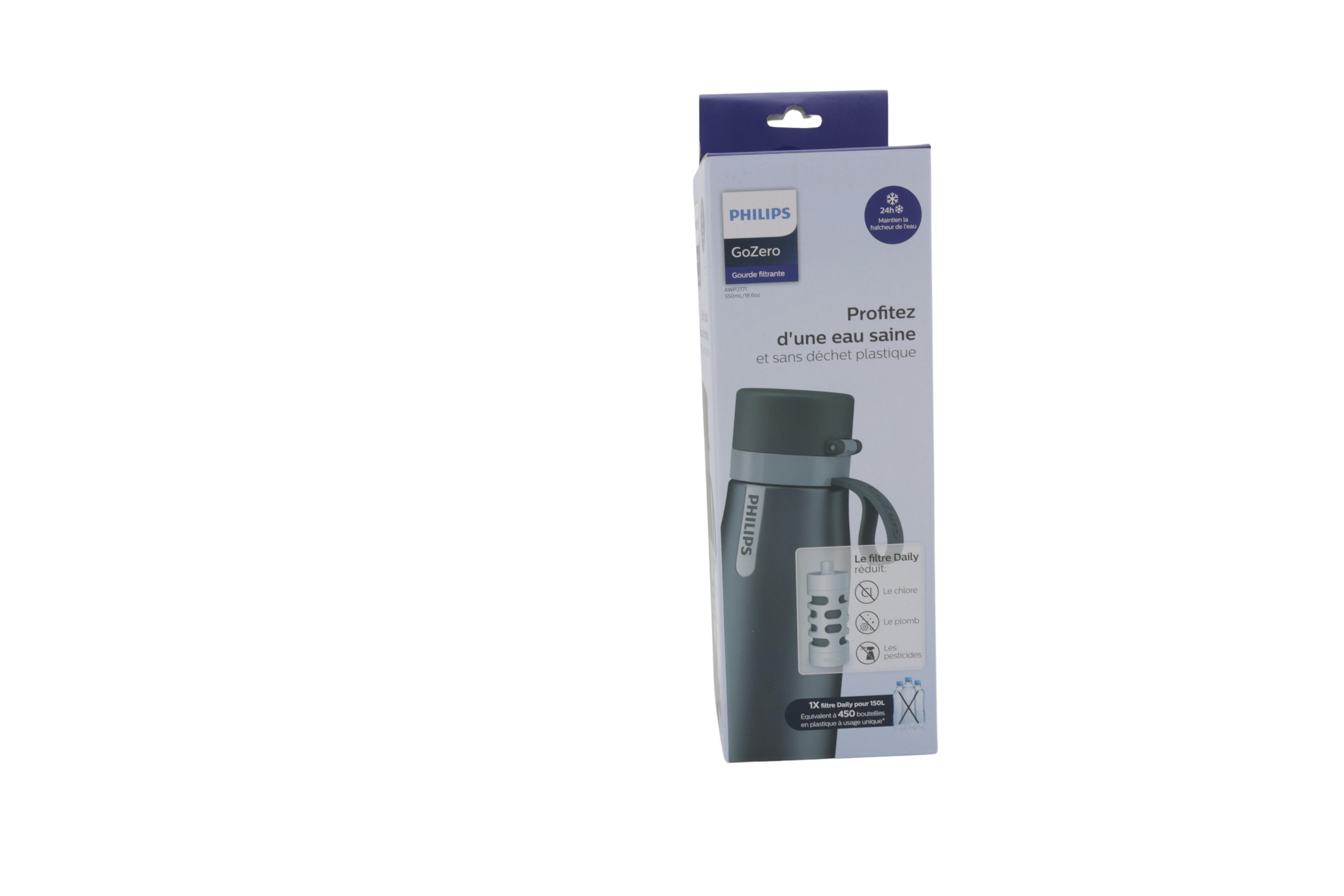 Philips AWP2771GRR/31 GoZero Daily Isolierte Filtration Flasche