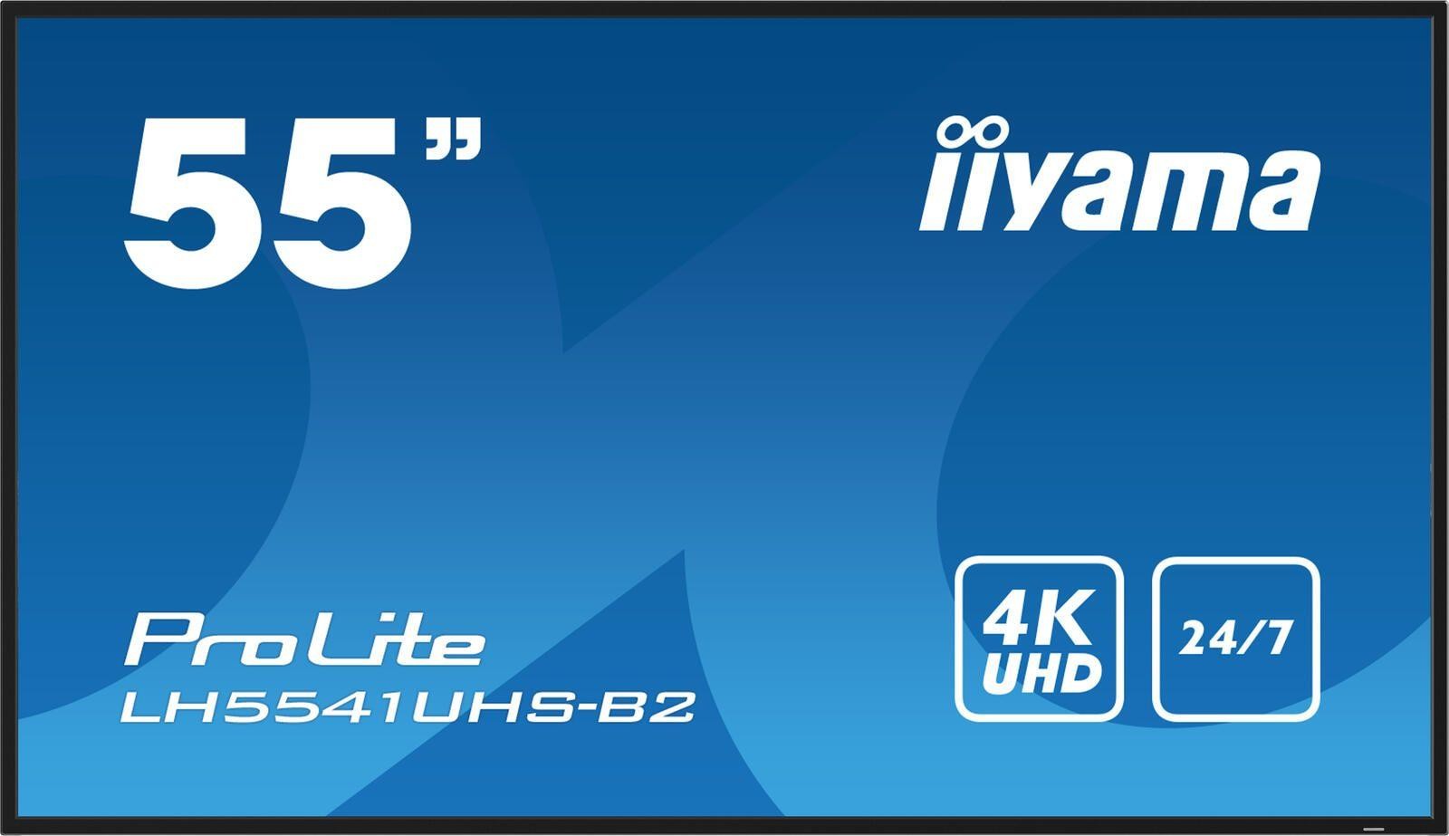 iiyama LH5541UHS-B2 Signage Display Kiosk design 138.7 cm (54.6") LCD