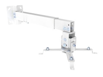 Equip Projector Ceiling Wall Mount Bracket, White - Equip Projector