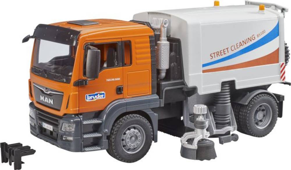 BRUDER CAMION DE NETTOYAGE MAN TGS - BRUDER CAMION DE NETTOYAGE MAN