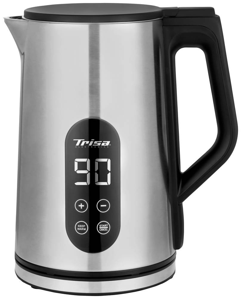 Trisa Digital Boil kettle stainless steel Fassungsvermögen: 1.7l