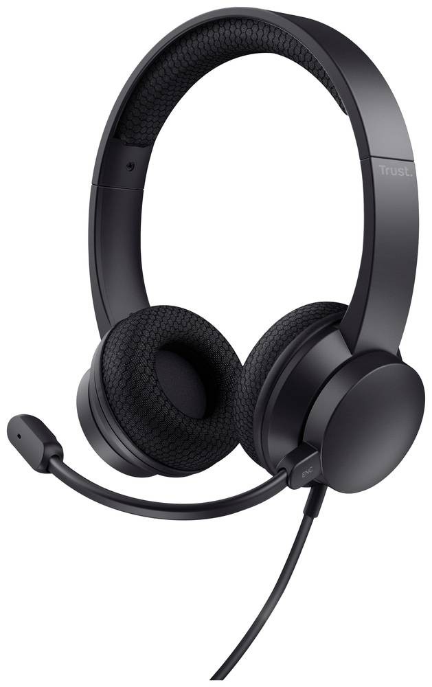 Trust HS-260 Headset Wired Neck-band Office/Call center USB Type-A