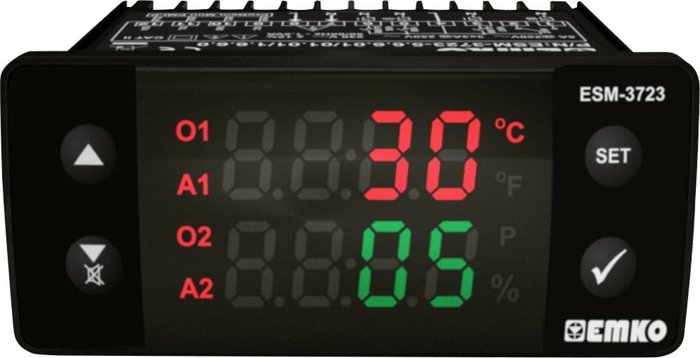Emko ESM-3723.5.6.6.0.1/01.01/1.6.6.0 2-Punkt and PID Regler