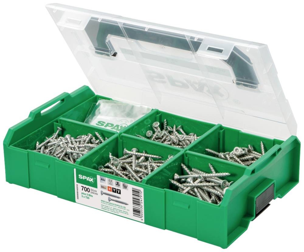 SPAX 5000009162019 Kombi-Schrauben-Sortiment 1 Set