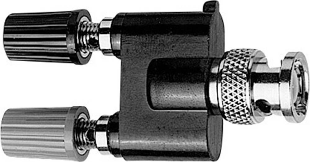Telegärtner 100023664 Messadapter BNC-plug - female 4 mm, female 4mm