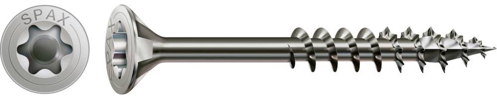 SPAX 0197000801005 Holzschraube 8mm 100mm T-STAR plus stainless steel