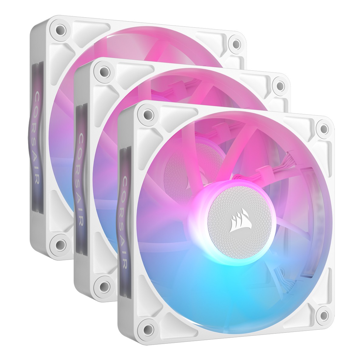 Corsair iCUE LINK RX120 RGB Computer case Fan 12 cm White 3 pc(s) -