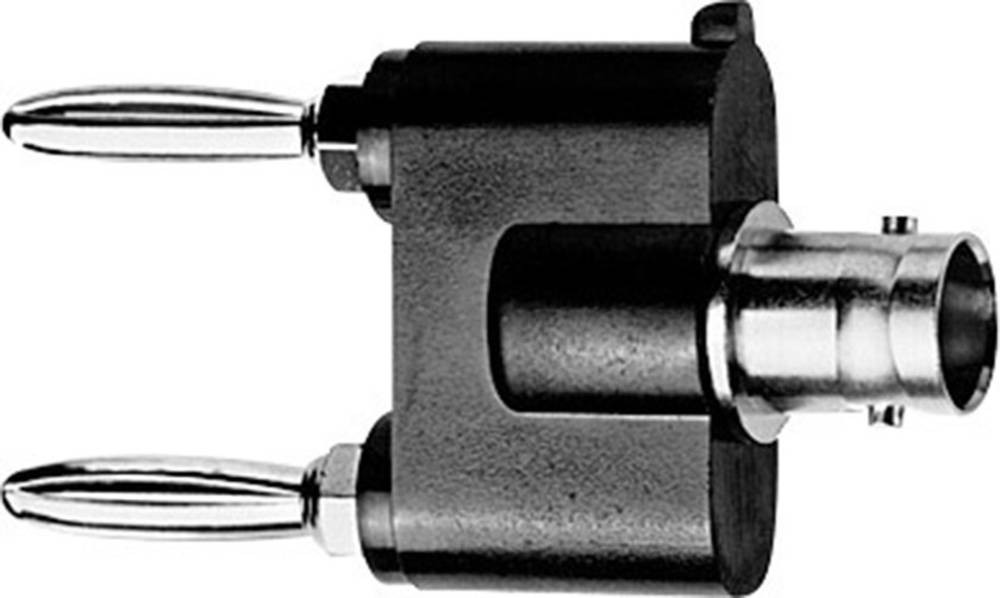 Telegärtner 100023659 Messadapter BNC-Buchse - Lamellenstecker 4 mm,