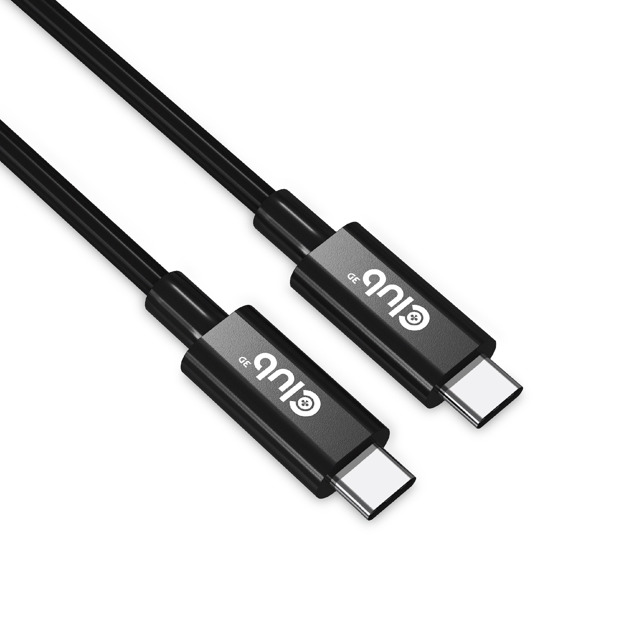 CLUB3D USB4 Gen3x2 Type-C Bi-Directional Cable 8K60Hz or 4K120Hz,