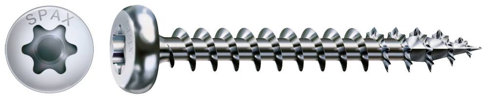 SPAX 0201010400405 Holzschraube 4mm 40mm T-STAR plus Stahl WIROX