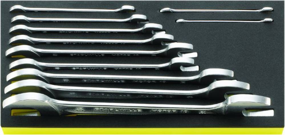 Stahlwille 96830167 TCS10/11,6X7-34X36MM Doppel-Maulschlüssel-Satz