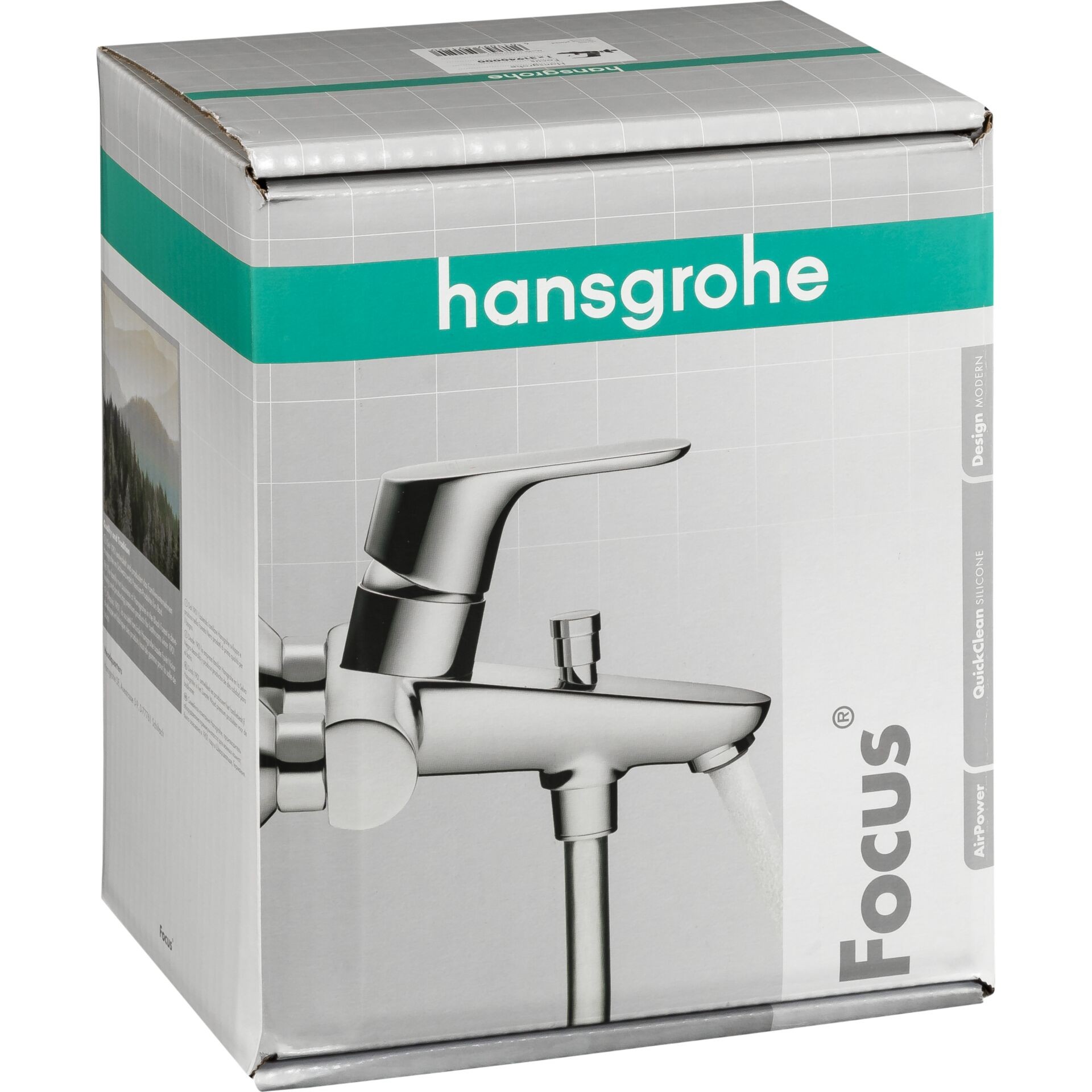 Hansgrohe Focus EH-Wannenmischer Aufputz DN 15 chrom