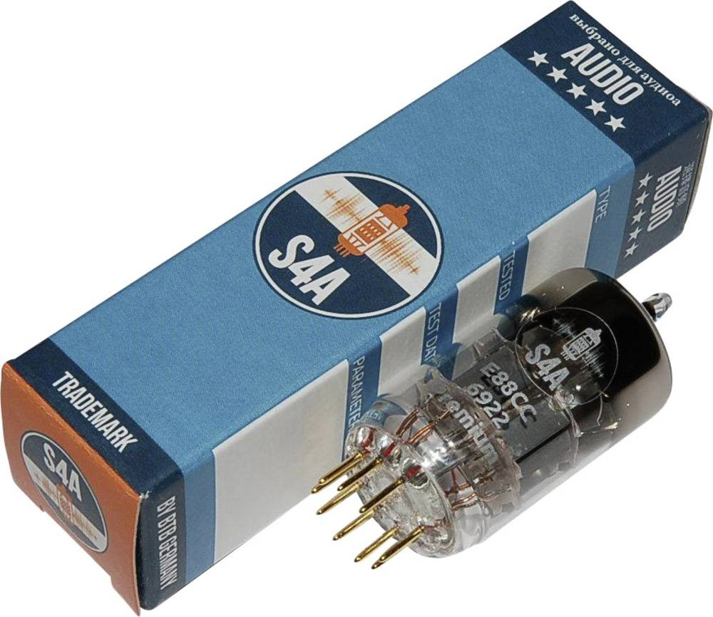 BTB Vertrieb E88CC S4A Premium Elektronenröhre Selektiert pour Audio