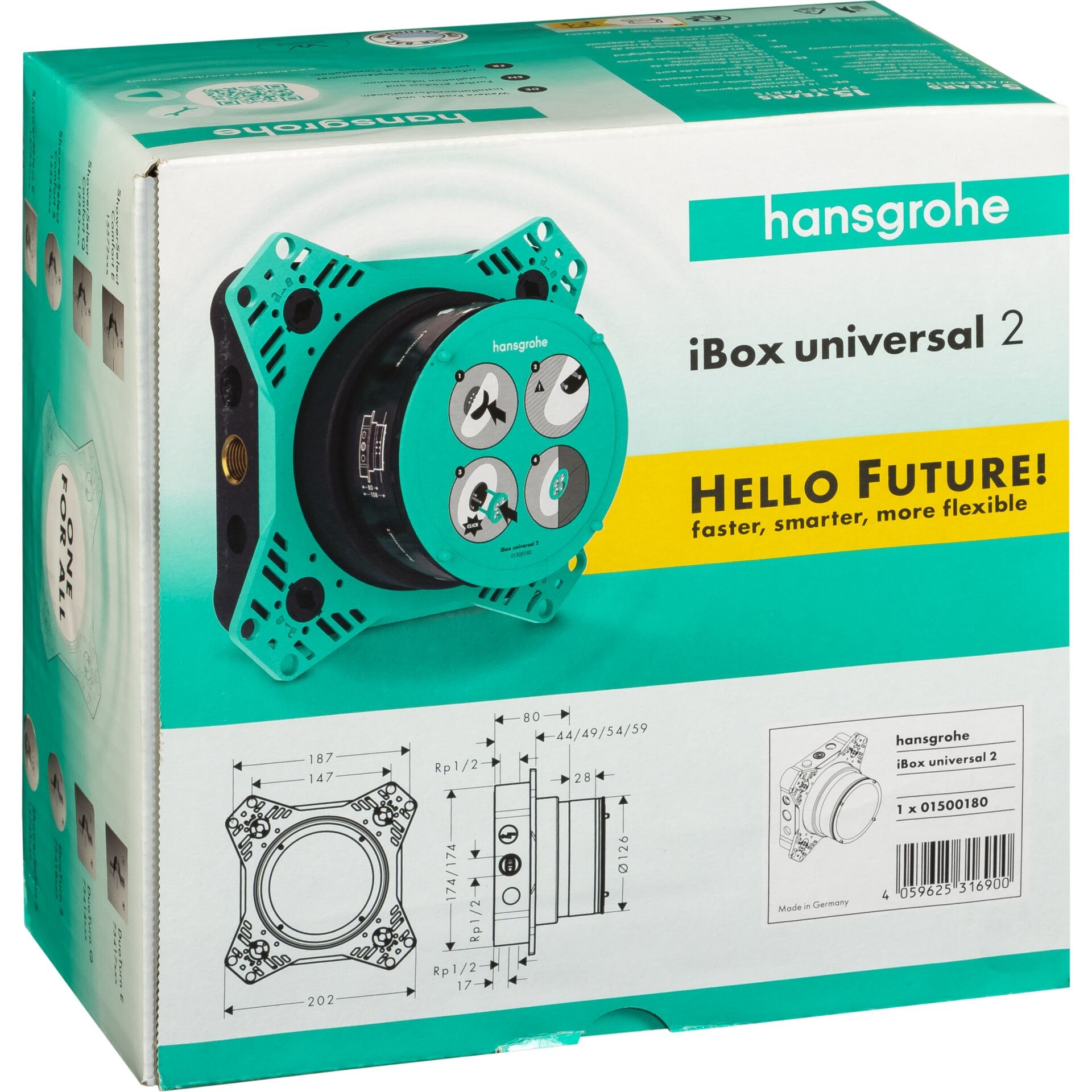 Hansgrohe iBox Universal 2 Unterputz-Grundkörper