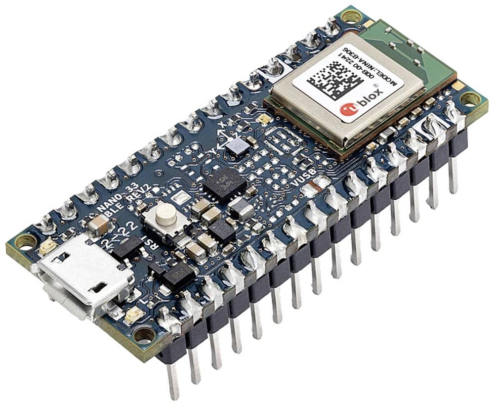 Arduino ABX00072 Board Nano 33 BLE Rev2 with headers Nano ARM