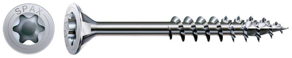 SPAX 0191010450405 Holzschraube 4.5mm 40mm T-STAR plus Stahl WIROX