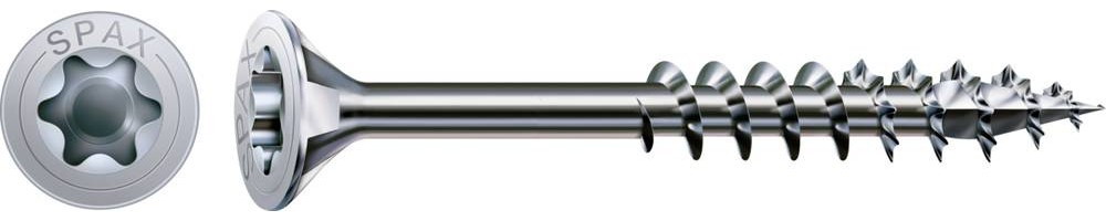 SPAX 0191010450605 Holzschraube 4.5mm 60mm T-STAR plus Stahl WIROX