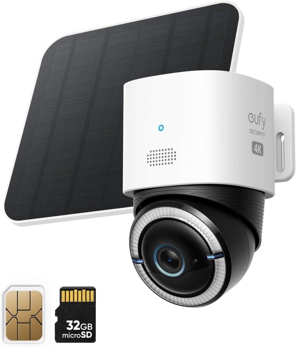 Eufy 4G LTE Cam S330 Bullet IP security camera Outdoor 3840 x 2160