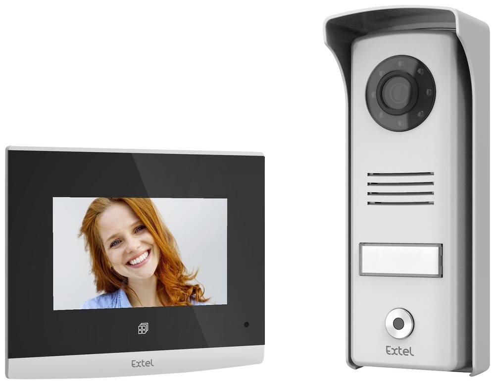Extel COMPACT Video-Türsprechanlage Komplett-Set