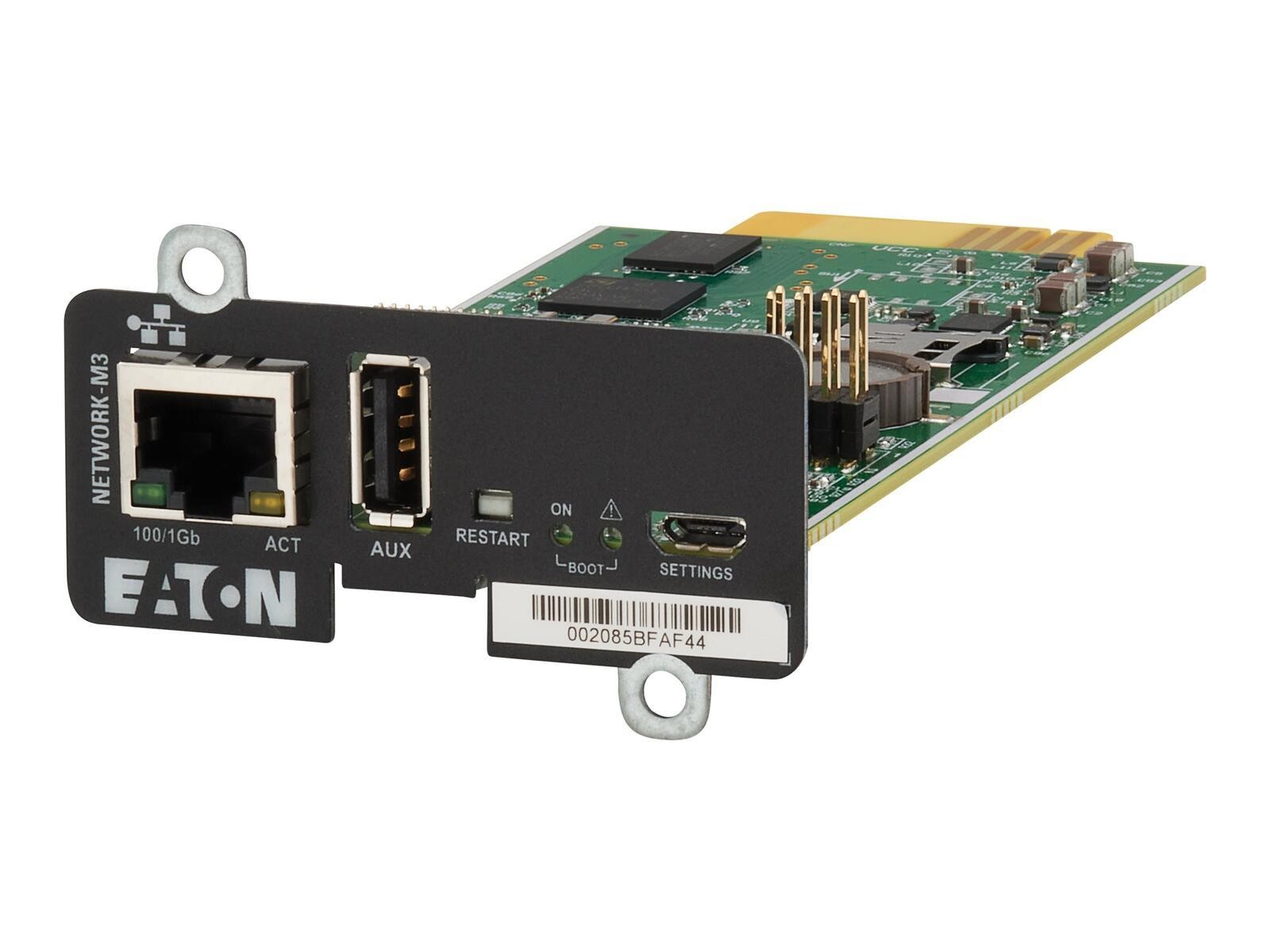 Eaton NETWORK-M3 carte réseau Interne Ethernet 1000 Mbit/s - Eaton