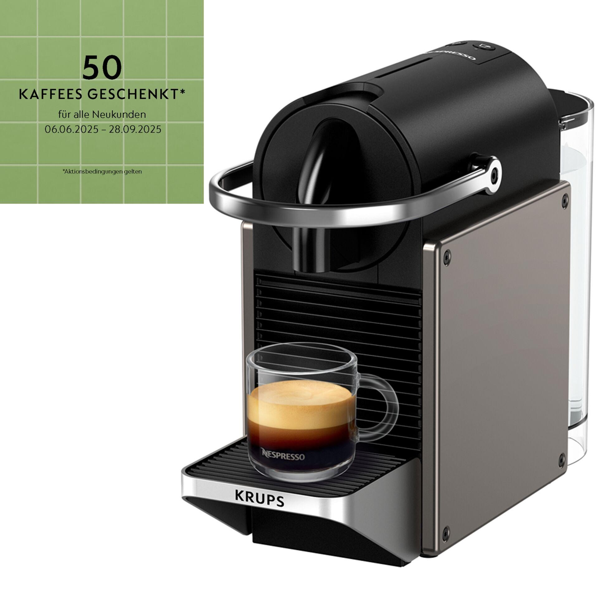 Krups Pixie XN306T10 coffee maker Semi-auto Capsule coffee machine 0.