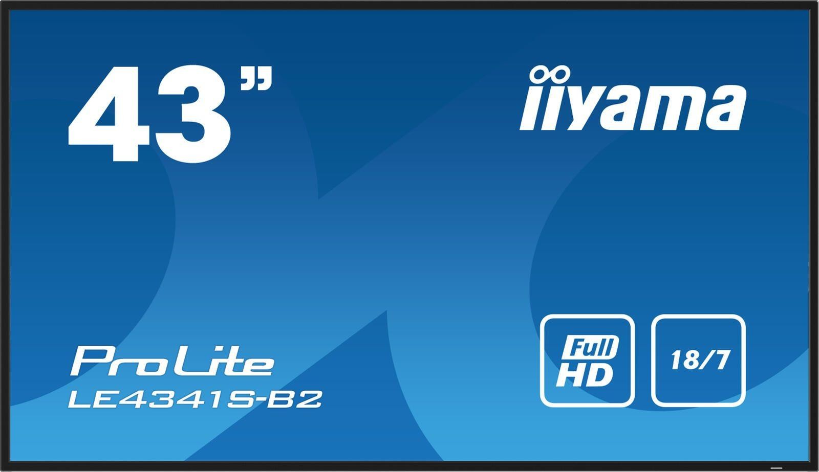 iiyama PROLITE LE4341S-B2 Pantalla plana para señalización digital