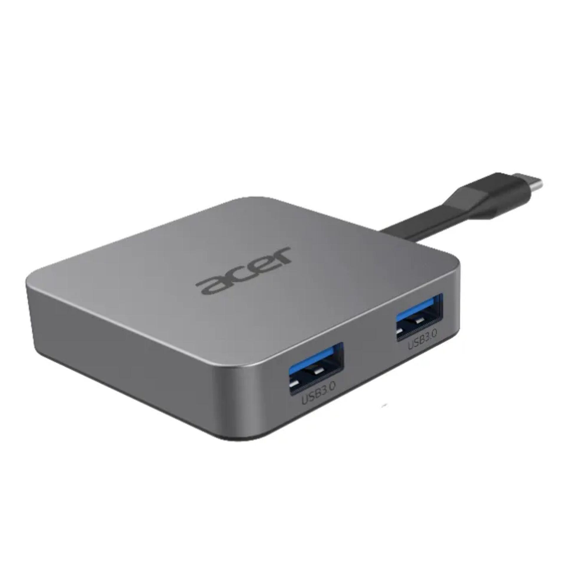 Acer 4-in-1 Type-C Dongle Wired USB 3.2 Gen 1 (3.1 Gen 1) Type-C