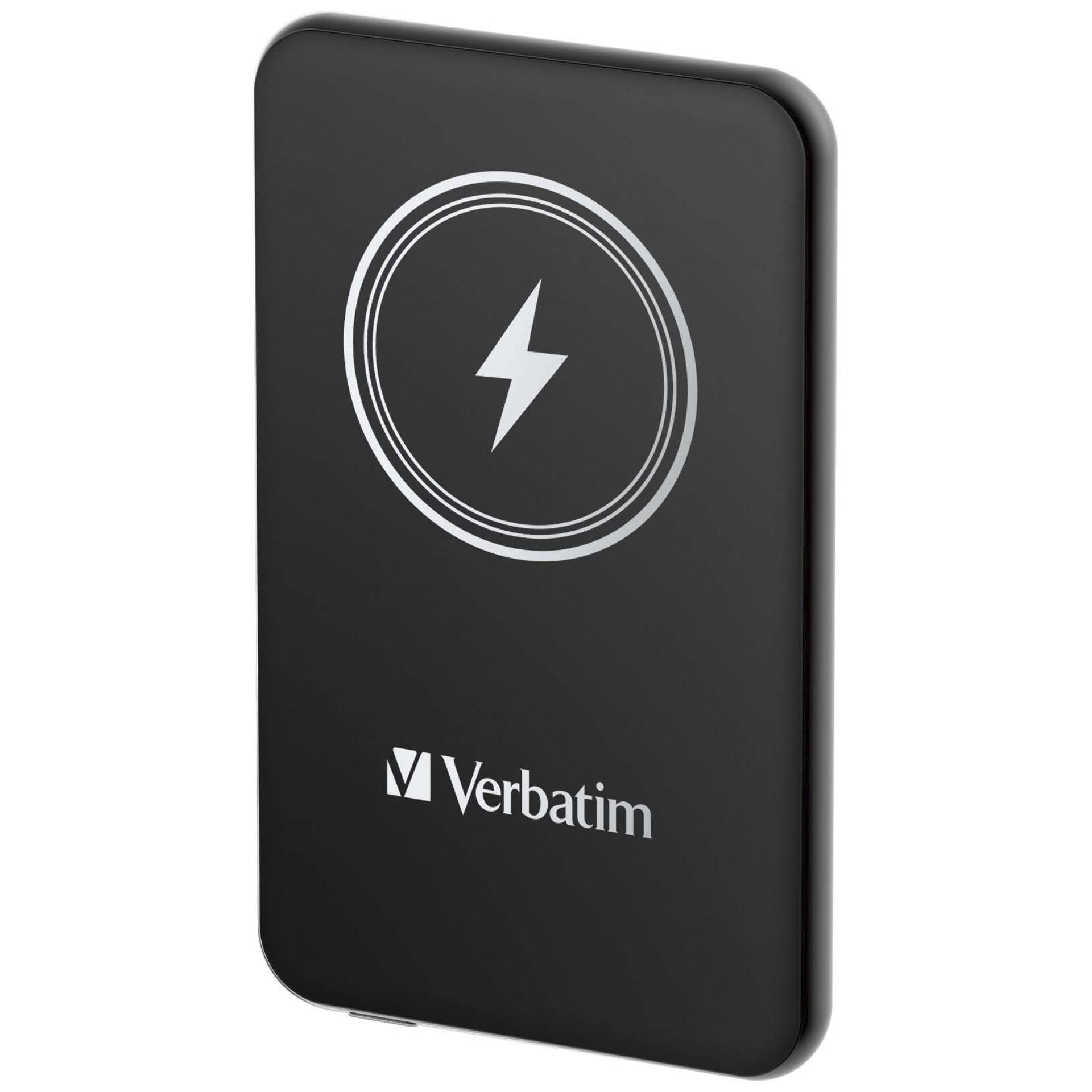 Verbatim Charge 'n' Go Magnetic Wireless Powerbank 10000 mAh Fast