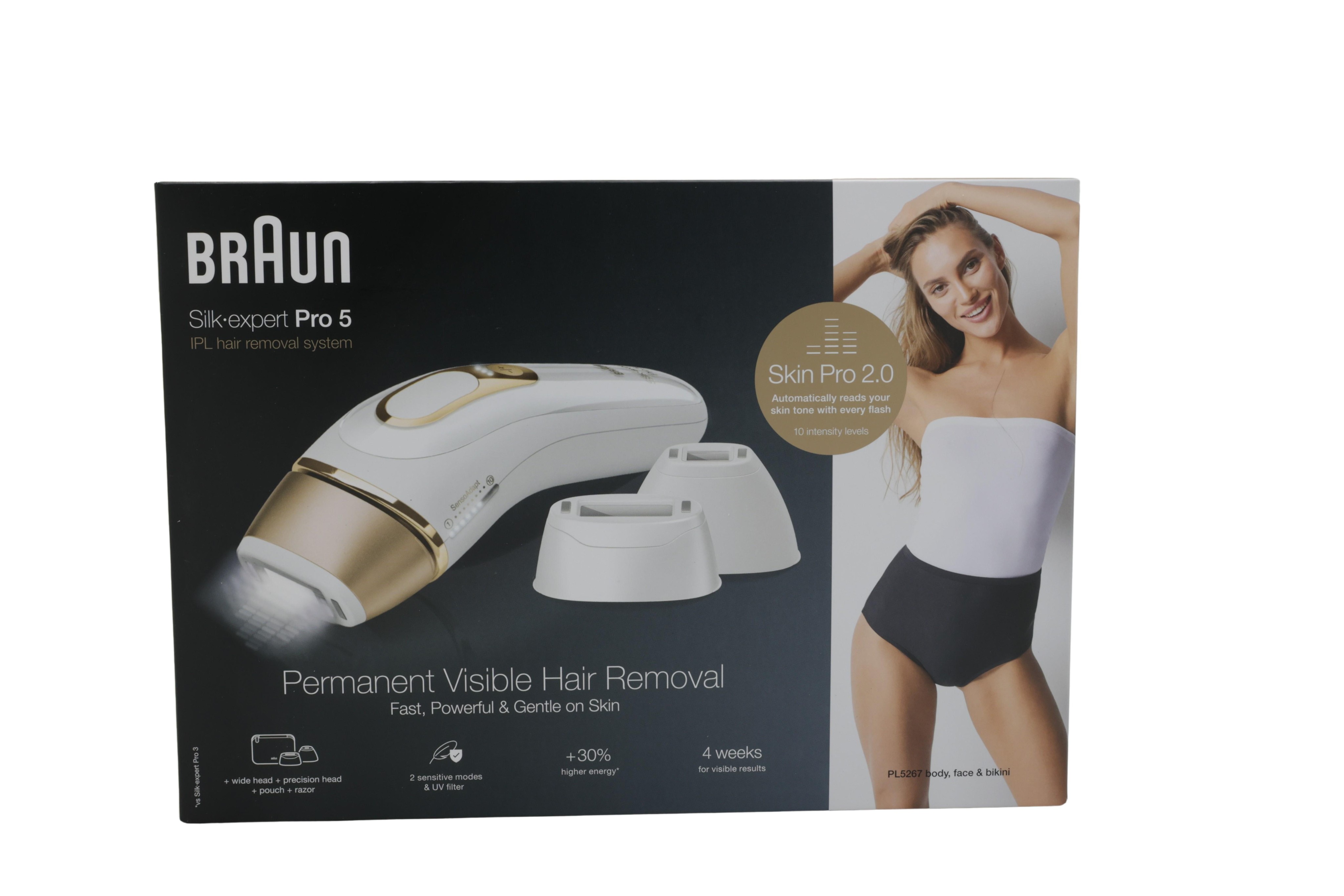 Braun Silk-expert Pro 5 IPL Haarentferner mit Venus Rasierer
