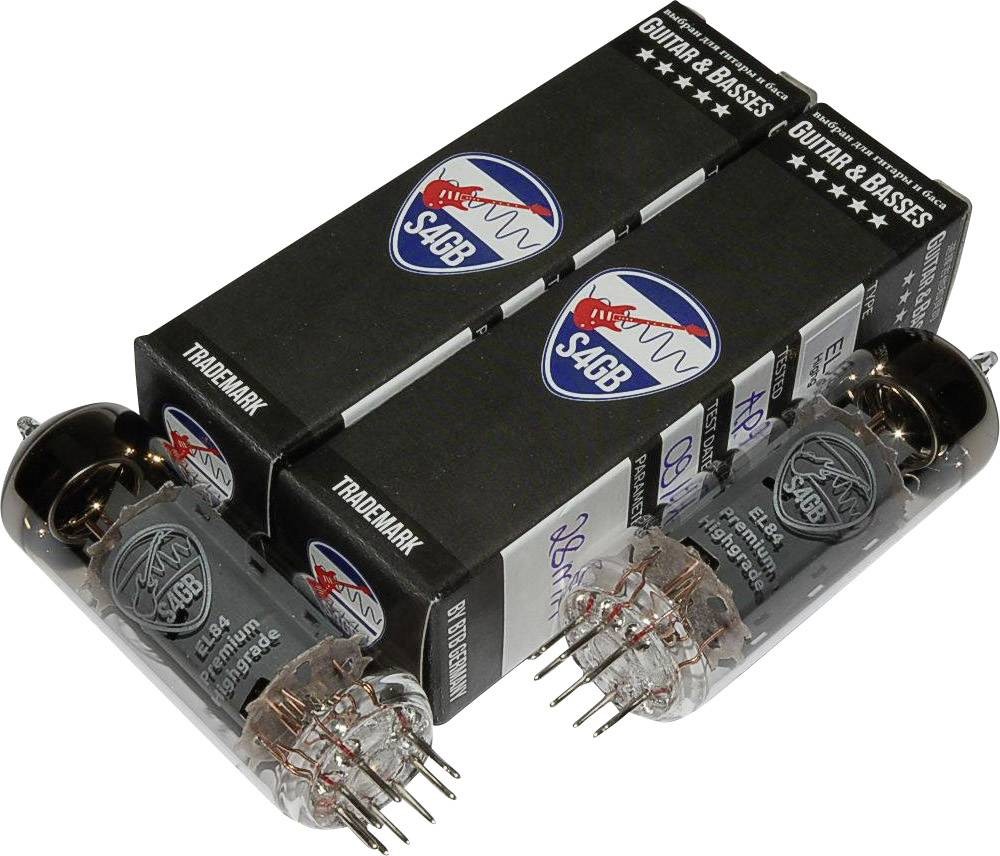 BTB Vertrieb EL84 S4GB Premium Elektronenröhre Matched pair