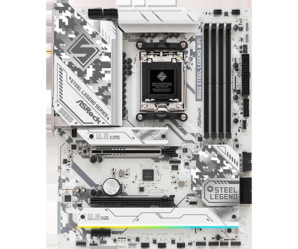 ASRock B650 Steel Legend WiFi Mainboard Sockel AM5