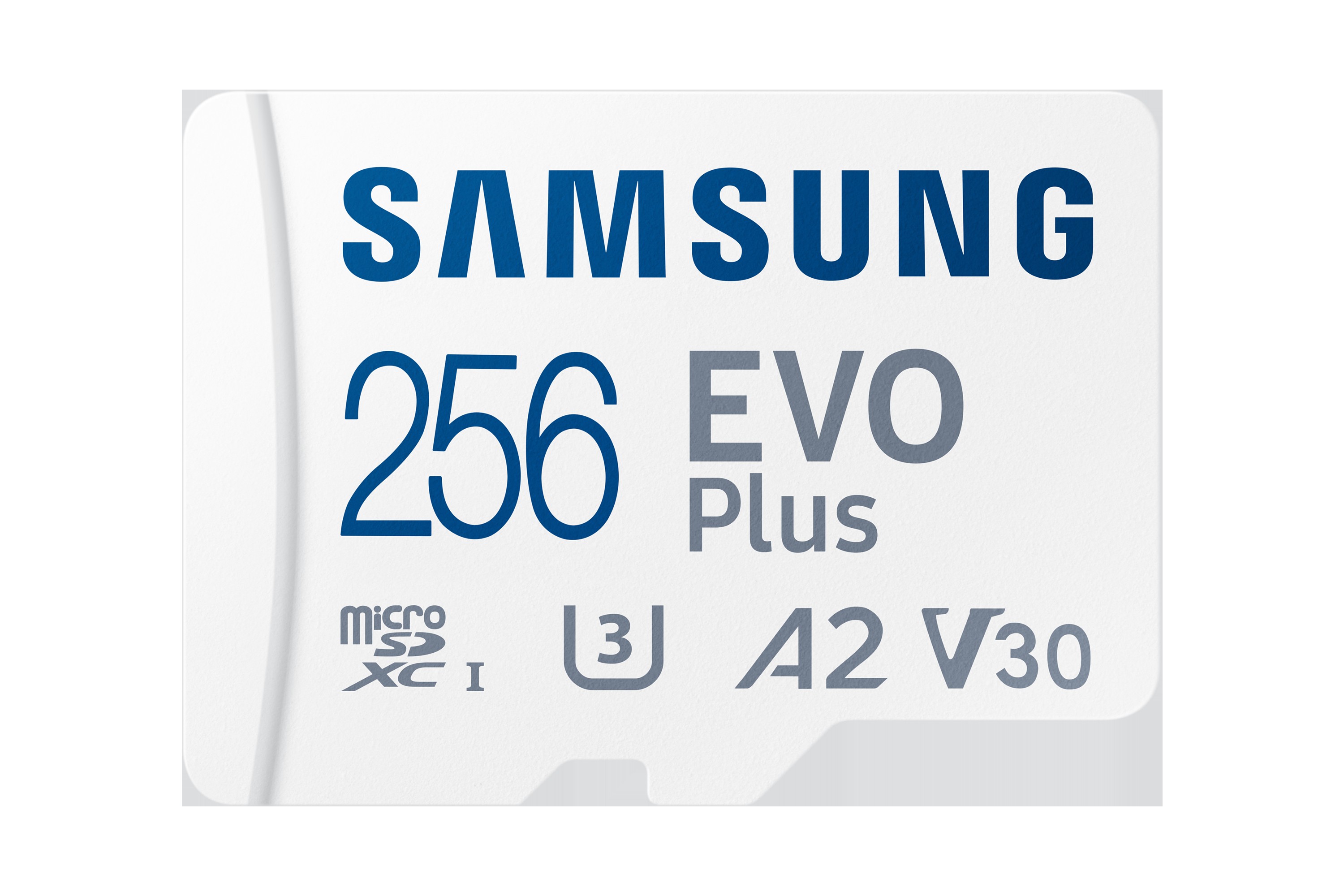 Samsung EVO Plus microSD-Karte Retail 256 GB UHS-I, v30 Video Speed