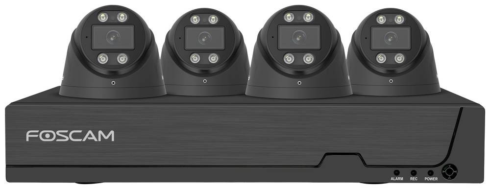 Foscam FN9108E-T4-2T BLACK kit de vidéo-surveillance Avec fil 8