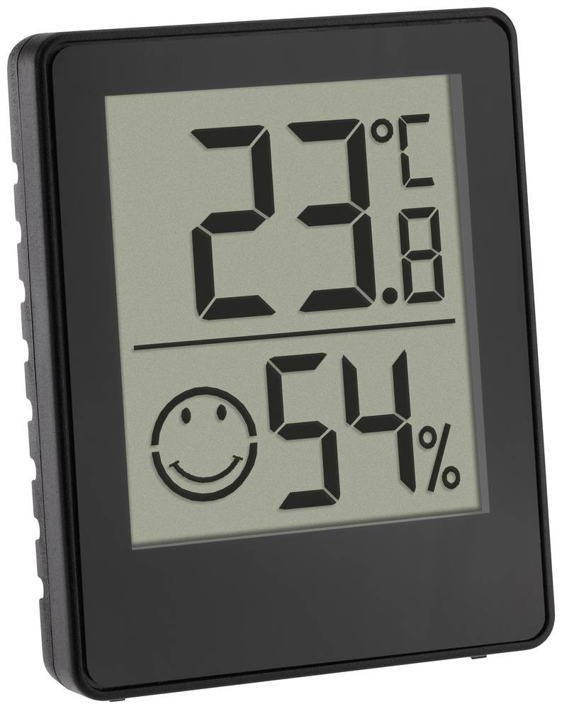 TFA Dostmann Digitales Thermo-Hygrometer Thermo-/Hygrometer black 30.