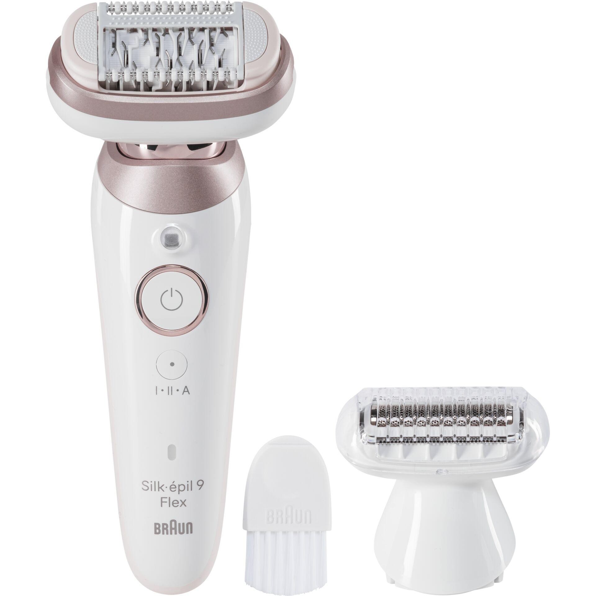 Braun Silk-épil 9 Flex 9-030 3D 40 tweezers Pink, White - Braun Silk-