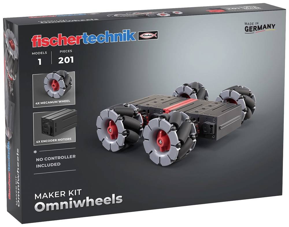 Fischertechnik 571901 Maker Kit Omniwheels Bausatz ab 14 years