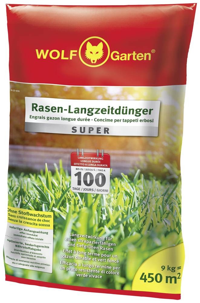 WOLF-Garten 3831045 R-LD 450 Rasen-Langzeitdünger - 450 qm 1 pc(s)