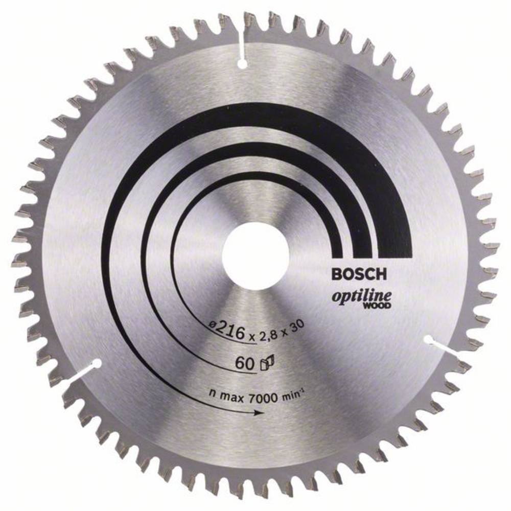 Bosch Lames de scies circulaires Optiline Wood - Bosch Lames de scies