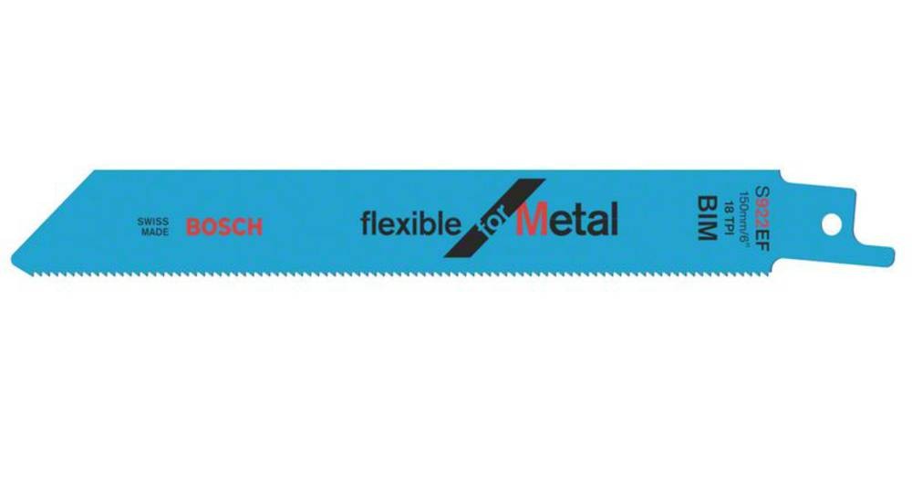 Bosch Accessories 2608657551 saw blade S 922 EF, Flexible for Metal,
