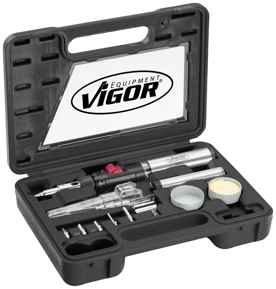 Vigor V5512 Gaslöt-Set 1300°C 1 Set