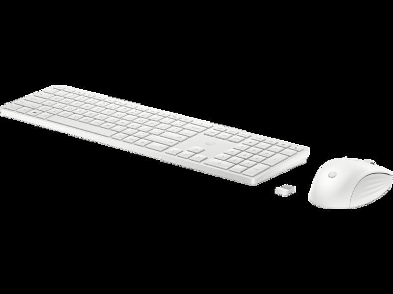 HP 655 Wireless Keyboard and Mouse Combo White (DE)