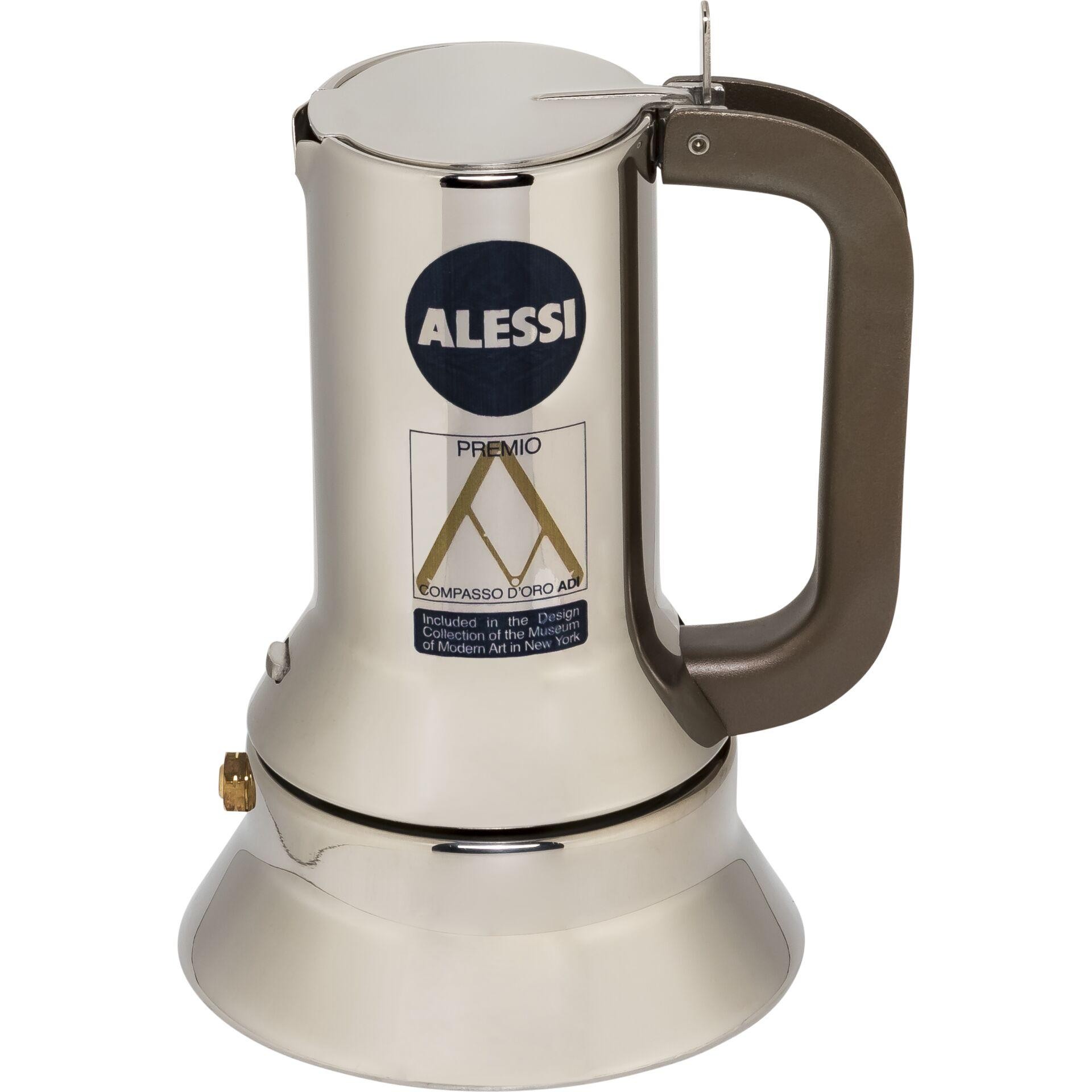 Alessi 9090/1 manual coffee maker Moka pot Stainless steel - Alessi