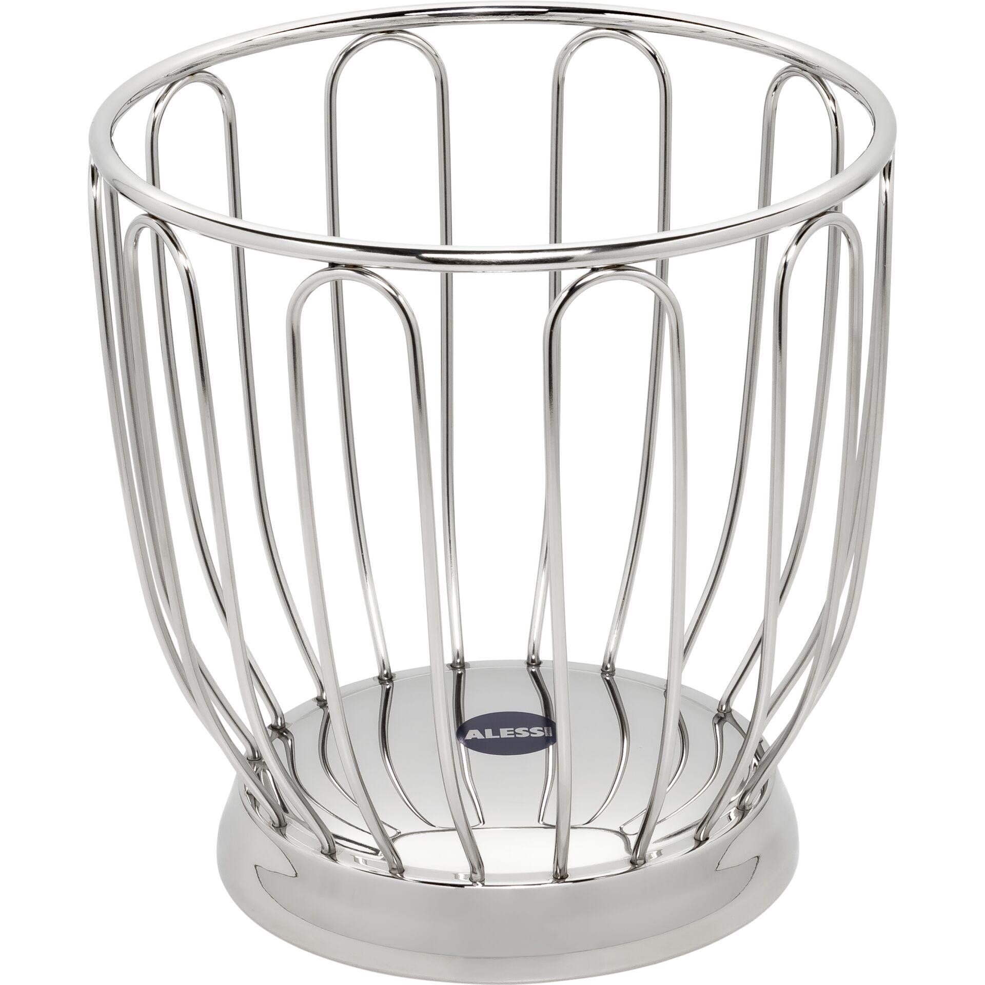Alessi 370 serving basket Round Stainless steel - Alessi 370, Round,