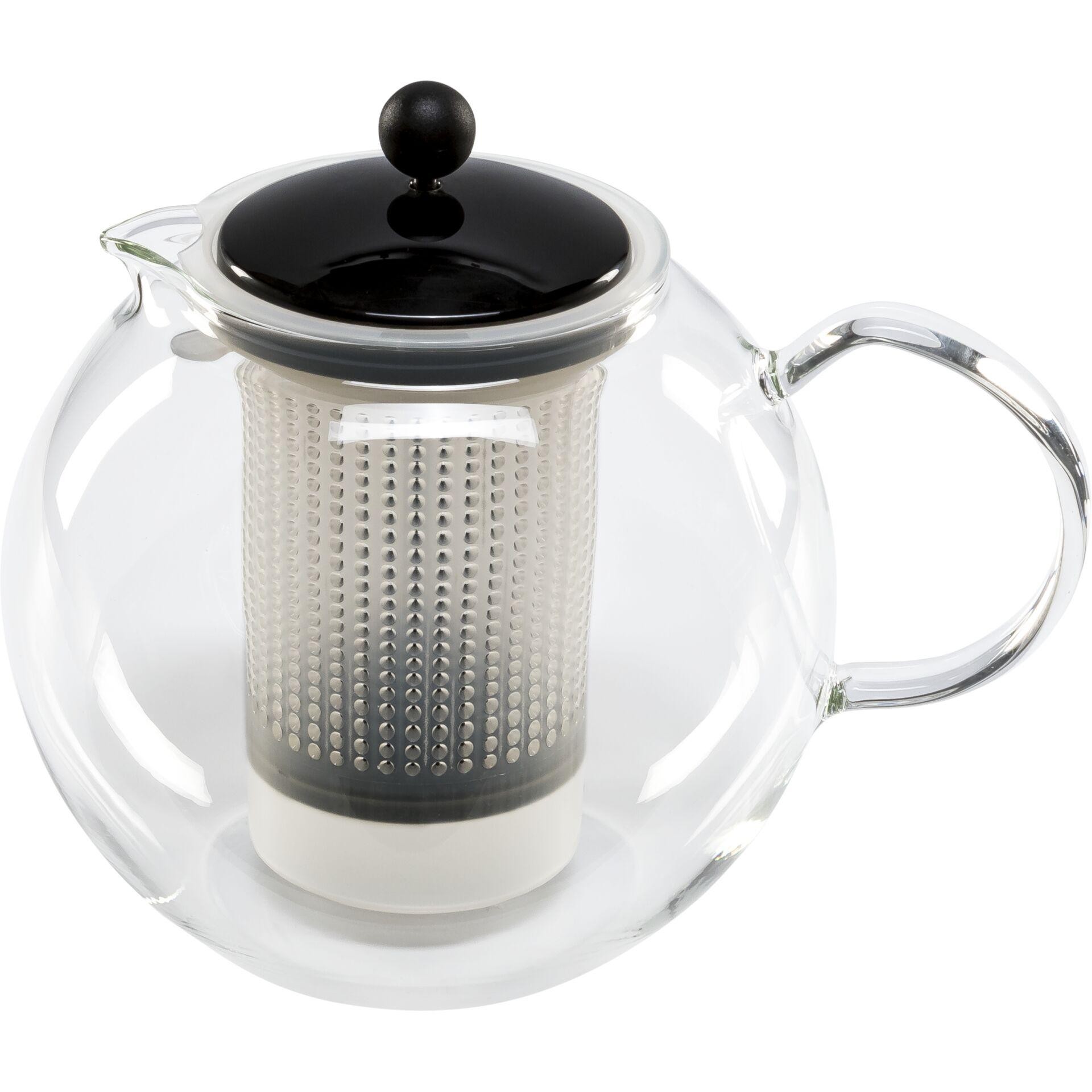 Bodum Assam Single teapot 1500 ml Black, Transparent - Bodum Assam,