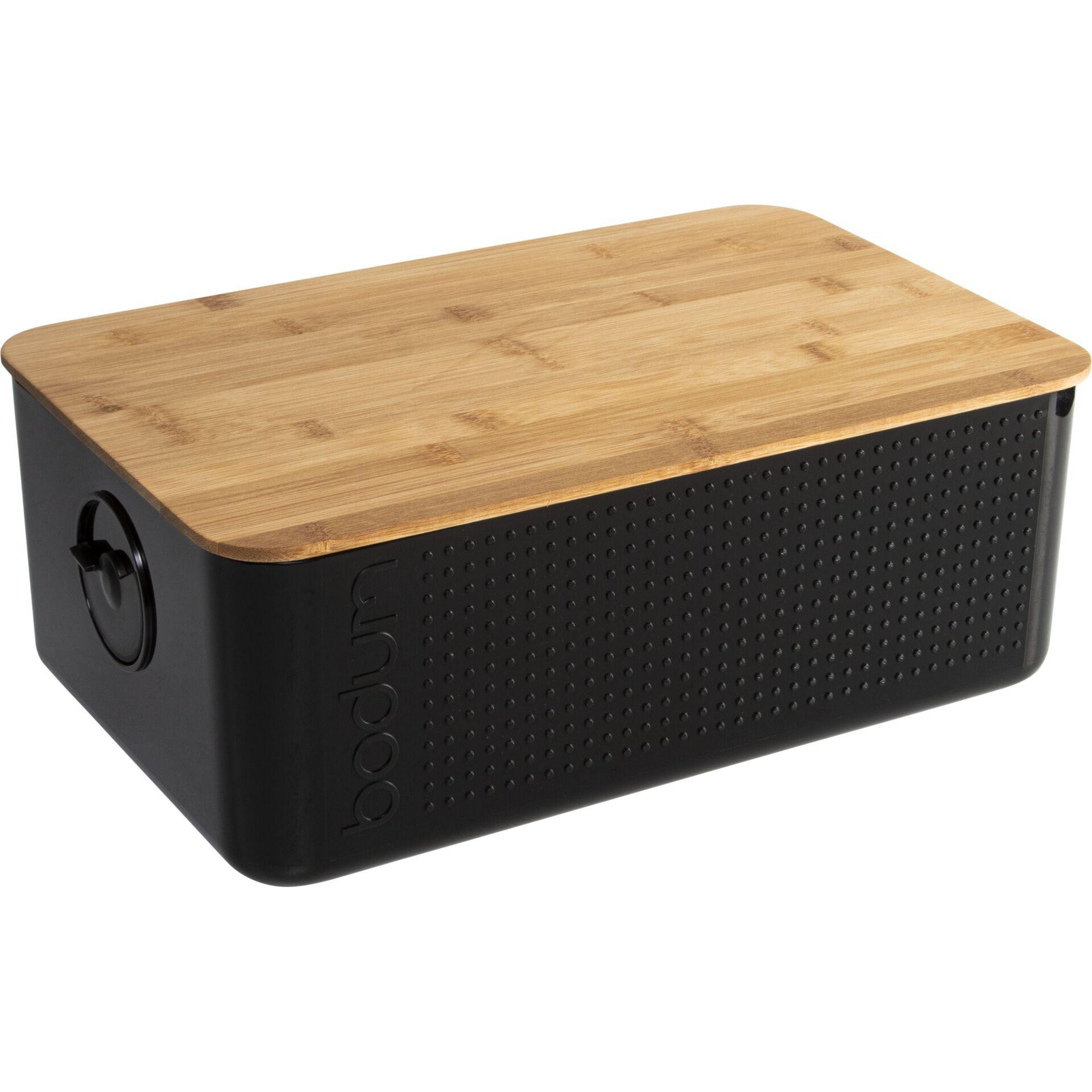 Bodum 11555-01 bread box Black Plastic - Bodum 11555-01, Black,
