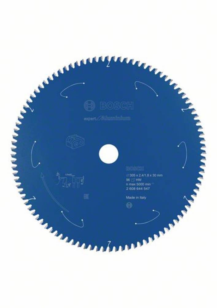 Bosch 2 608 644 547 lame de scie circulaire 30,5 cm 1 pièce(s) -