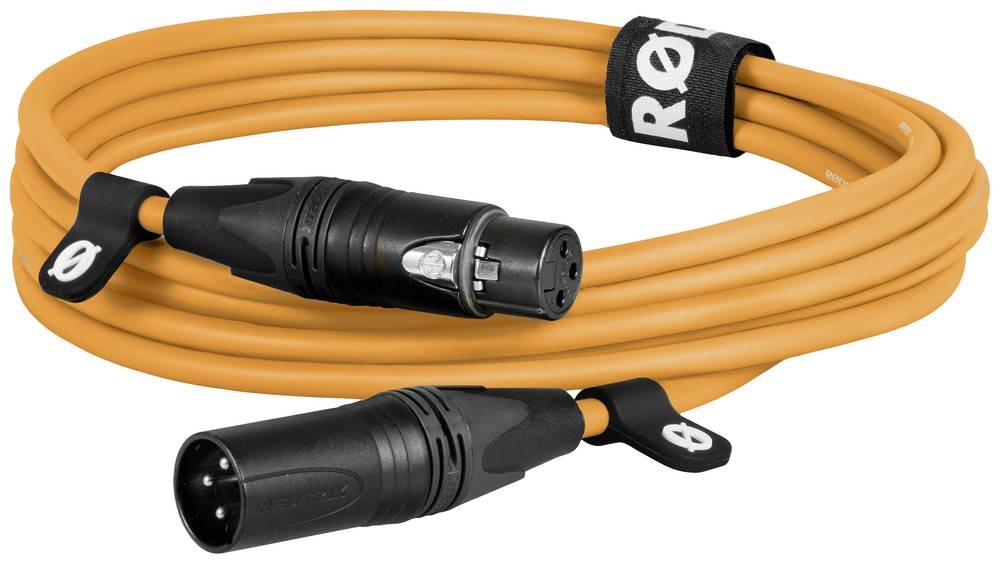 RØDE XLR3M-O audio cable 3 m XLR Orange - RØDE XLR3M-O, XLR, Male,