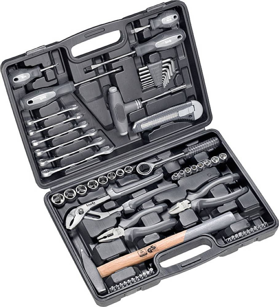 Kwb 375500 Werkzeugsuitcase bestückt 63teilig