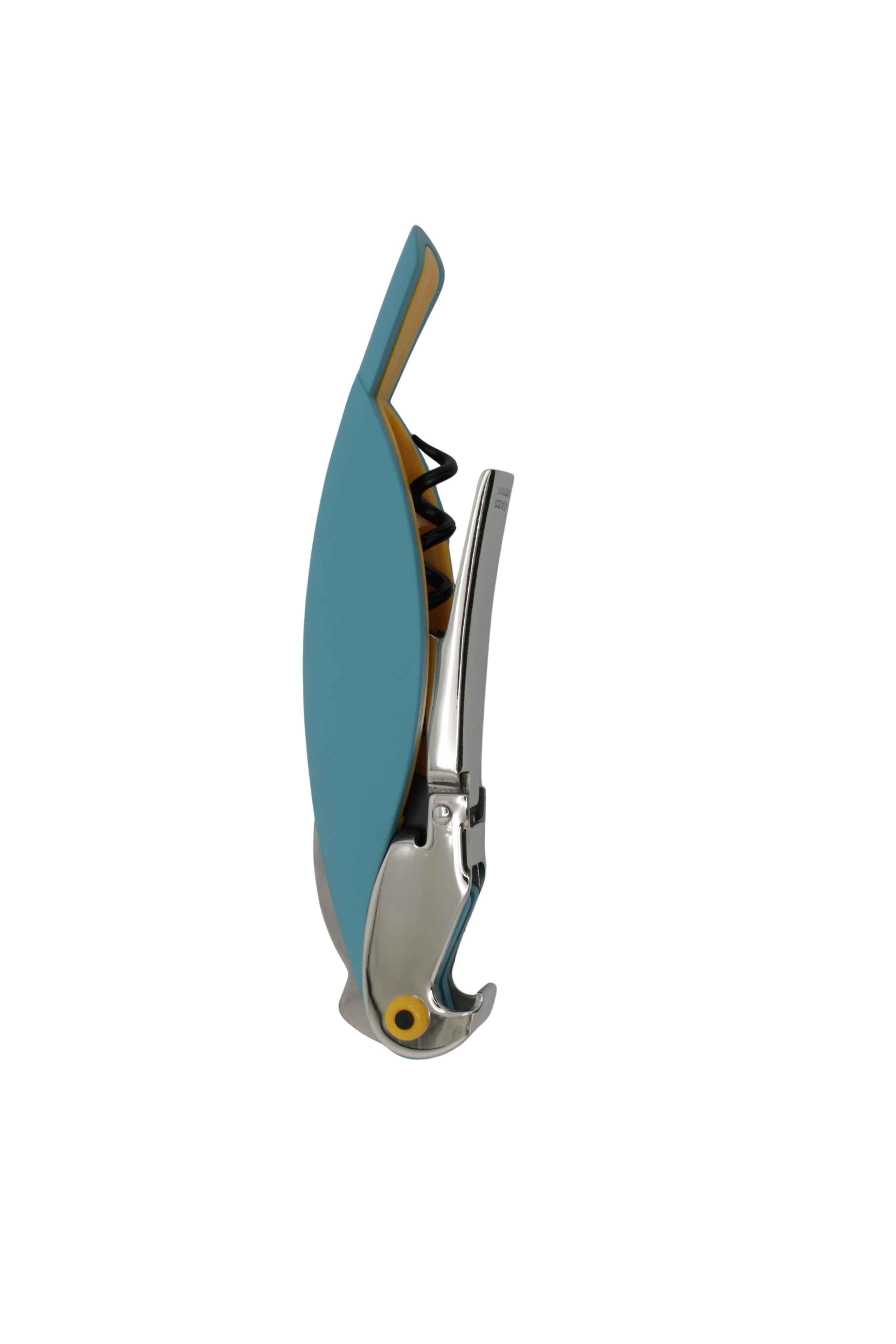 Alessi AAM32 AZ Parrot Sommelier-Korkenzieher brightblau