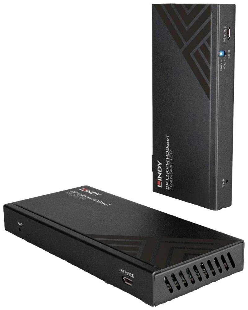 LINDY 39385 1 Port KVM-Extender DisplayPort 3840 x 2160 Pixel, 1920